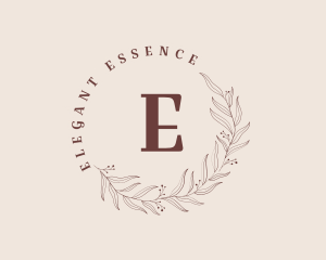 Aesthetic Leaves Spa logo design