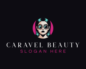 Cosmetic Beauty Woman logo design