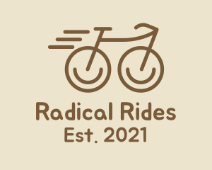 Fast Minimalist Bike logo design