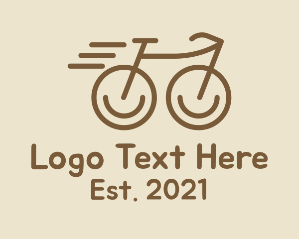 Road Bike logo example 2