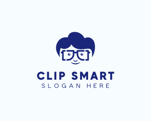 Smart Geek Guy logo design