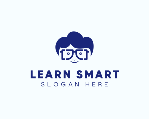 Smart Geek Guy logo design