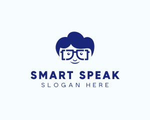 Smart Geek Guy logo design