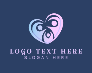 Family Support Charity logo design
