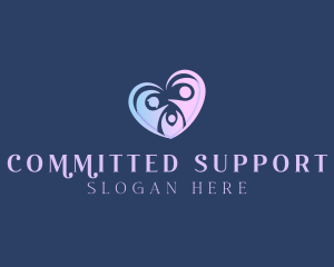 Family Support Charity logo design