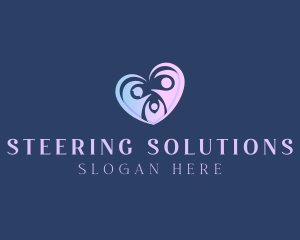 Family Support Charity logo design