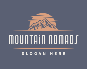 Mountain Sun Outdoor logo design