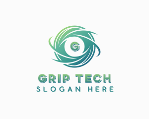 Cyber Tech Developer logo design