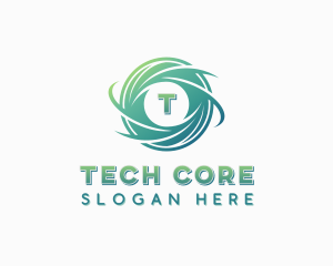 Cyber Tech Developer logo design