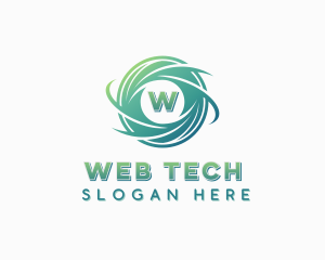 Cyber Tech Developer logo design