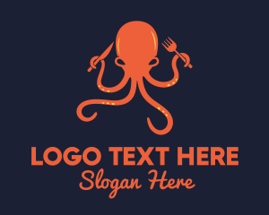 Orange Octopus Restaurant  logo