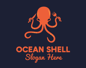 Orange Octopus Restaurant  logo