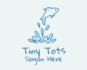 Aquatic Fish Pet  Logo