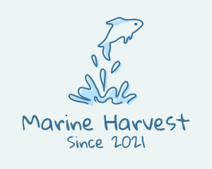 Aquatic Fish Pet  logo design