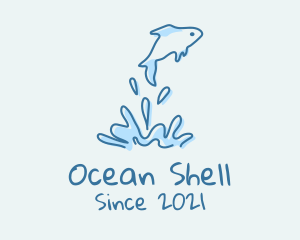 Aquatic Fish Pet  logo design