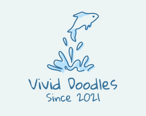 Aquatic Fish Pet  logo design