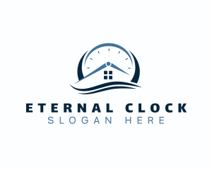 Clock House Realty logo design