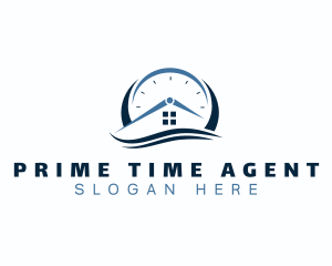 Clock House Realty logo design