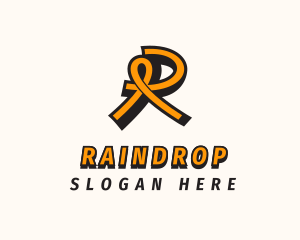 Cancer Ribbon Support logo design