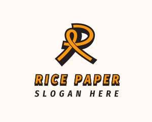 Cancer Ribbon Support logo design