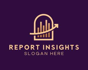 Arrow Chart Statistics logo