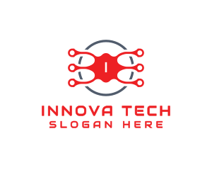 Data Tech Circuit logo design