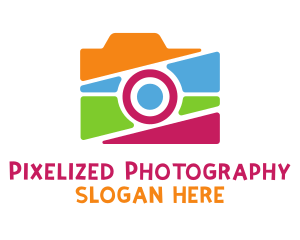 Children Photography Camera logo design