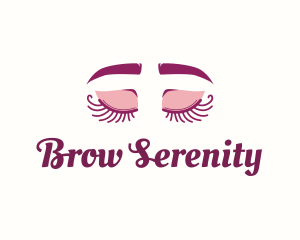 Curly Eyelash Brows logo