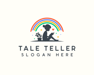 Rainbow Child Storyteller logo