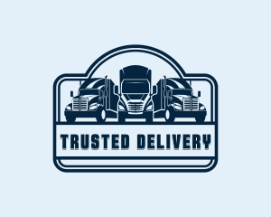 Roadie Trailer Truck logo design