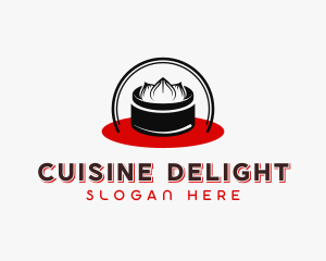 Chinese Dumpling Cuisine logo design