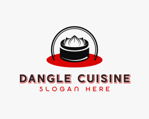 Chinese Dumpling Cuisine logo design