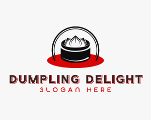 Chinese Dumpling Cuisine logo design