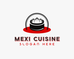 Chinese Dumpling Cuisine logo design