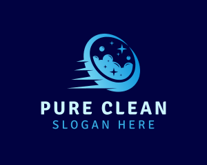 Washing Cleaning Suds logo