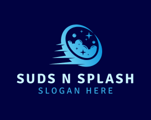 Washing Cleaning Suds logo