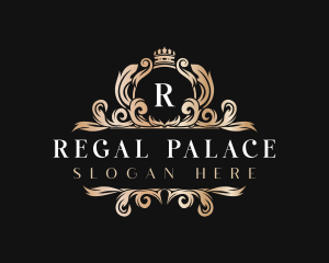 Regal Ornamental Crest logo design