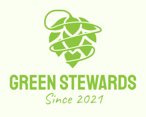 Green Hop Brewery  logo design