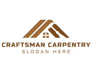 Carpenter House Renovation logo design