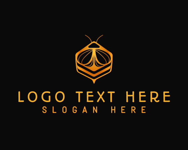 Hexagon logo example 4