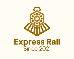  Train Locomotive Railway logo