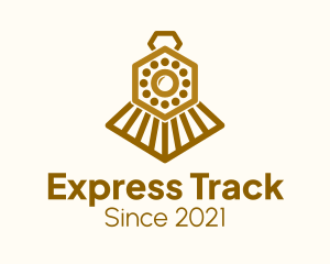  Train Locomotive Railway logo