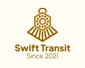  Train Locomotive Railway logo