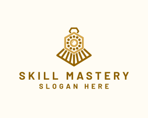  Train Locomotive Railway logo