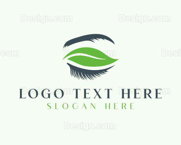 Organic Beauty Eyelash Cosmetics Logo