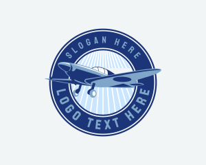 Plane Aviation Aircraft logo