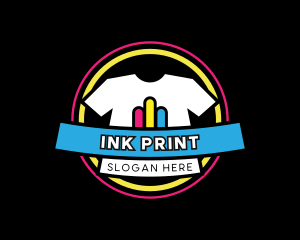 Shirt Printing Clothing logo design