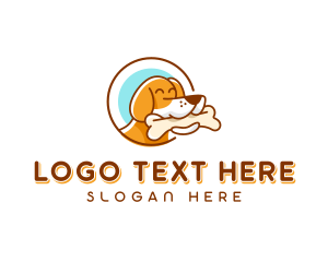 Pet Shop Dog Bone logo