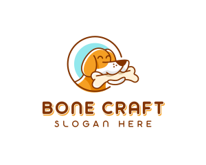 Pet Shop Dog Bone logo design