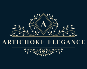 Elegant Vine Ornament  logo design